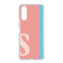 スリムプロテクションケース［ オリジナル - initial color line - S pink ］
