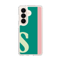 スリムプロテクションケース［ オリジナル - initial color line - S green ］