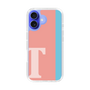 スリムプロテクションケース［ オリジナル - initial color line - T pink ］