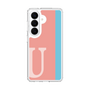スリムプロテクションケース［ オリジナル - initial color line - U pink ］