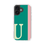 スリムプロテクションケース［ オリジナル - initial color line - U green ］
