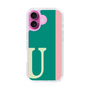 スリムプロテクションケース［ オリジナル - initial color line - U green ］