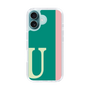 スリムプロテクションケース［ オリジナル - initial color line - U green ］