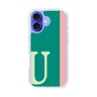 スリムプロテクションケース［ オリジナル - initial color line - U green ］