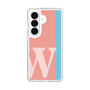 スリムプロテクションケース［ オリジナル - initial color line - W pink ］