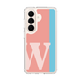 スリムプロテクションケース［ オリジナル - initial color line - W pink ］
