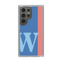 スリムプロテクションケース［ オリジナル - initial color line - W blue ］