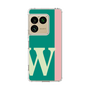 スリムプロテクションケース［ オリジナル - initial color line - W green ］