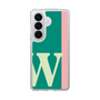 スリムプロテクションケース［ オリジナル - initial color line - W green ］