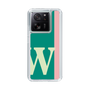スリムプロテクションケース［ オリジナル - initial color line - W green ］