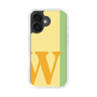 スリムプロテクションケース［ オリジナル - initial color line - W yellow ］