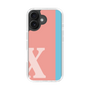 スリムプロテクションケース［ オリジナル - initial color line - X pink ］