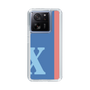スリムプロテクションケース［ オリジナル - initial color line - X blue ］