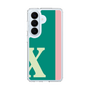 スリムプロテクションケース［ オリジナル - initial color line - X green ］