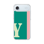 スリムプロテクションケース［ オリジナル - initial color line - Y green ］