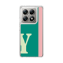 スリムプロテクションケース［ オリジナル - initial color line - Y green ］