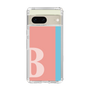 スリムプロテクションケース［ オリジナル - initial color line - B pink ］