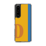 スリムプロテクションケース［ オリジナル - initial color line - D orange ］