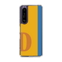 スリムプロテクションケース［ オリジナル - initial color line - D orange ］