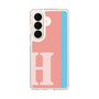 スリムプロテクションケース［ オリジナル - initial color line - H pink ］