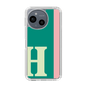 スリムプロテクションケース［ オリジナル - initial color line - H green ］