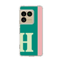 スリムプロテクションケース［ オリジナル - initial color line - H green ］