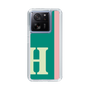 スリムプロテクションケース［ オリジナル - initial color line - H green ］