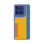 スリムプロテクションケース［ オリジナル - initial color line - I orange ］