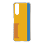 スリムプロテクションケース［ オリジナル - initial color line - I orange ］