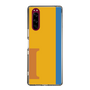 スリムプロテクションケース［ オリジナル - initial color line - I orange ］