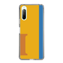 スリムプロテクションケース［ オリジナル - initial color line - I orange ］