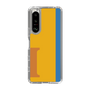 スリムプロテクションケース［ オリジナル - initial color line - I orange ］
