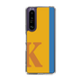 スリムプロテクションケース［ オリジナル - initial color line - K orange ］