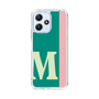 スリムプロテクションケース［ オリジナル - initial color line - M green ］
