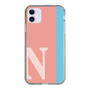 スリムプロテクションケース［ オリジナル - initial color line - N pink ］