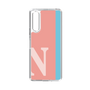 スリムプロテクションケース［ オリジナル - initial color line - N pink ］