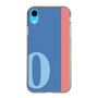 スリムプロテクションケース［ オリジナル - initial color line - O blue ］