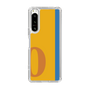 スリムプロテクションケース［ オリジナル - initial color line - O orange ］