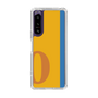 スリムプロテクションケース［ オリジナル - initial color line - O orange ］