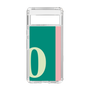 スリムプロテクションケース［ オリジナル - initial color line - O green ］
