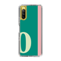 スリムプロテクションケース［ オリジナル - initial color line - O green ］