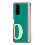 スリムプロテクションケース［ オリジナル - initial color line - O green ］