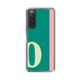 スリムプロテクションケース［ オリジナル - initial color line - O green ］