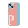 スリムプロテクションケース［ オリジナル - initial color line - P pink ］