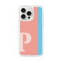 スリムプロテクションケース［ オリジナル - initial color line - P pink ］