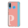 スリムプロテクションケース［ オリジナル - initial color line - P pink ］