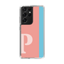 スリムプロテクションケース［ オリジナル - initial color line - P pink ］