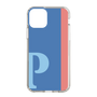 スリムプロテクションケース［ オリジナル - initial color line - P blue ］
