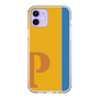 スリムプロテクションケース［ オリジナル - initial color line - P orange ］