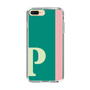 スリムプロテクションケース［ オリジナル - initial color line - P green ］